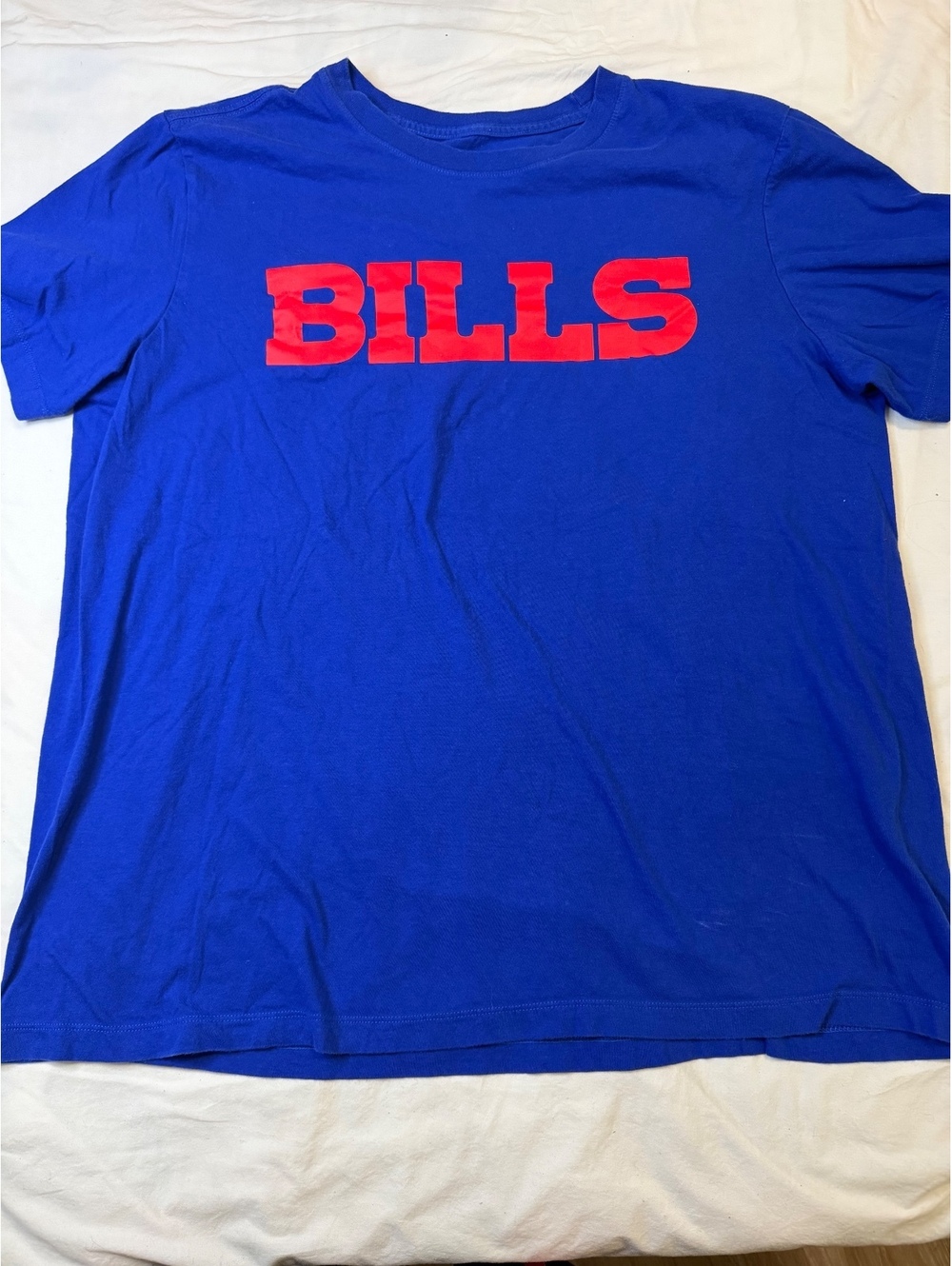 Buffalo Bills Blue Nike T Shirt L
